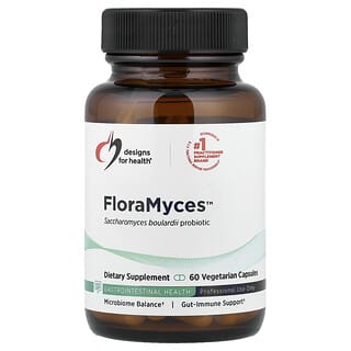 Designs For Health, FloraMyces™, 60 pflanzliche Kapseln (250 mg pro Kapsel)