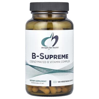 Designs For Health‏, B-Supreme, 120 Vegetarian Capsules