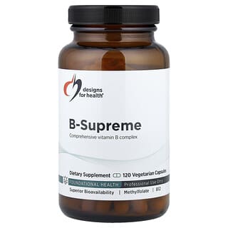 Designs For Health, B-Supreme, 120 pflanzliche Kapseln