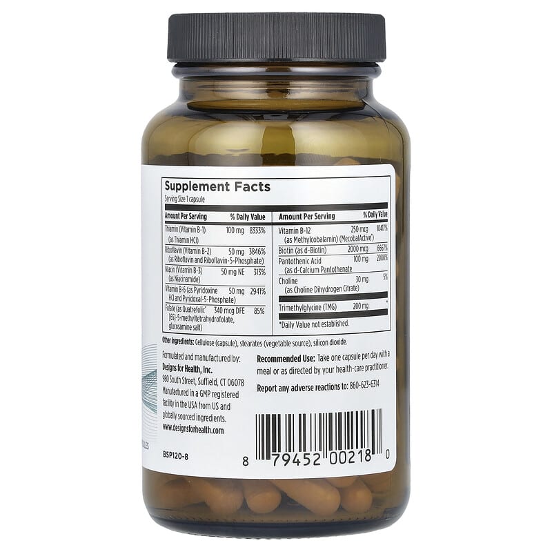 thumbnail image 2 of Bestvite Vitamin B-6 200mg – 120 Vegetarian Capsules, Vegan, Non-GMO, No Stearates 2 of 4