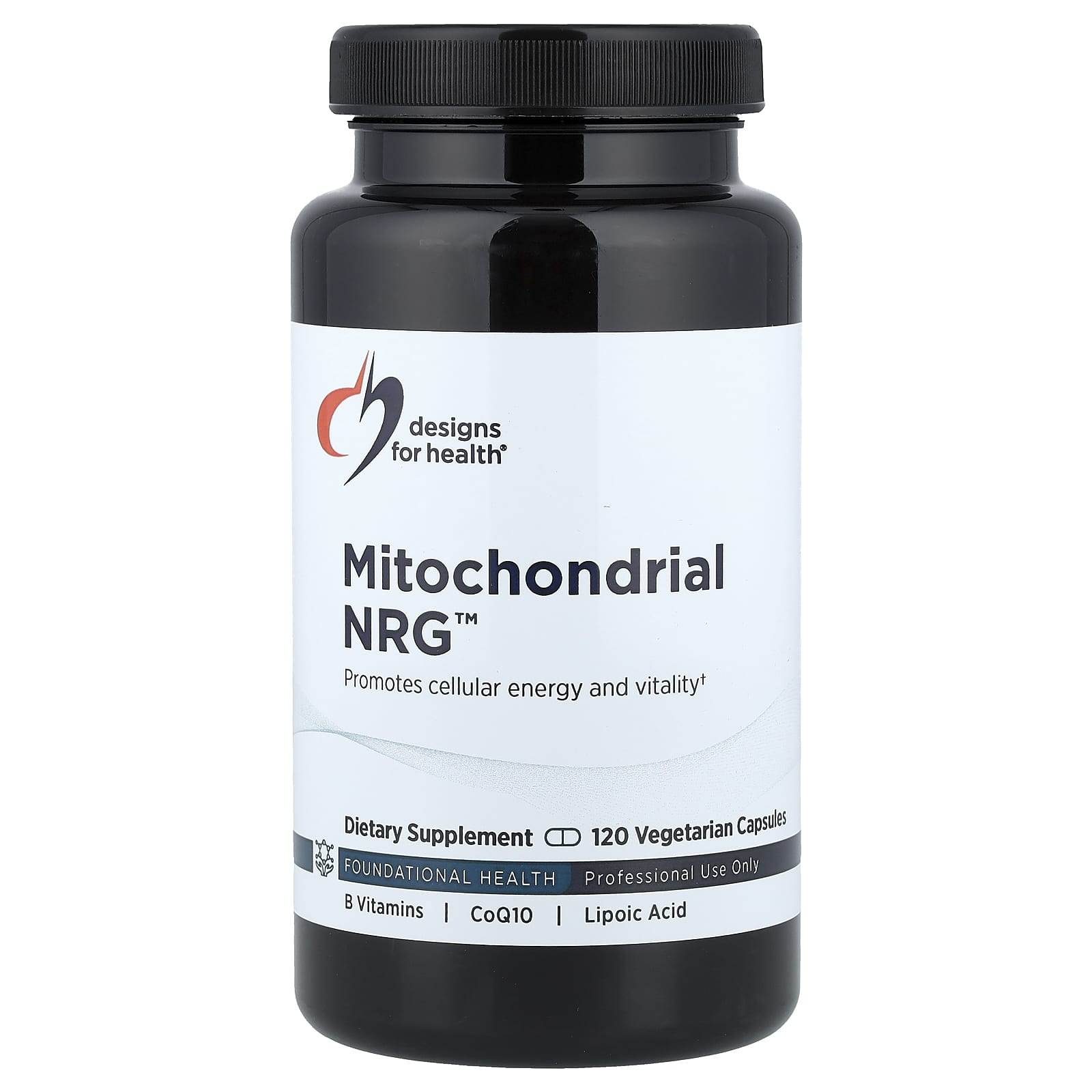 ミトコンドリアNRG™、ベジカプセル120粒