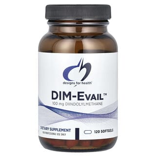 Designs For Health (ديزاينز فور هيلث)‏, DIM-Evail™, 100 mg, 120 Softgels