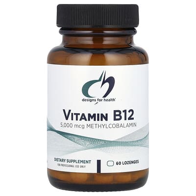 Designs For Health, Vitamin B12, 5000 mcg, 60 Lozenges