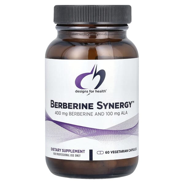 Designs For Health, Berberine Synergy™，60 粒素食膠囊