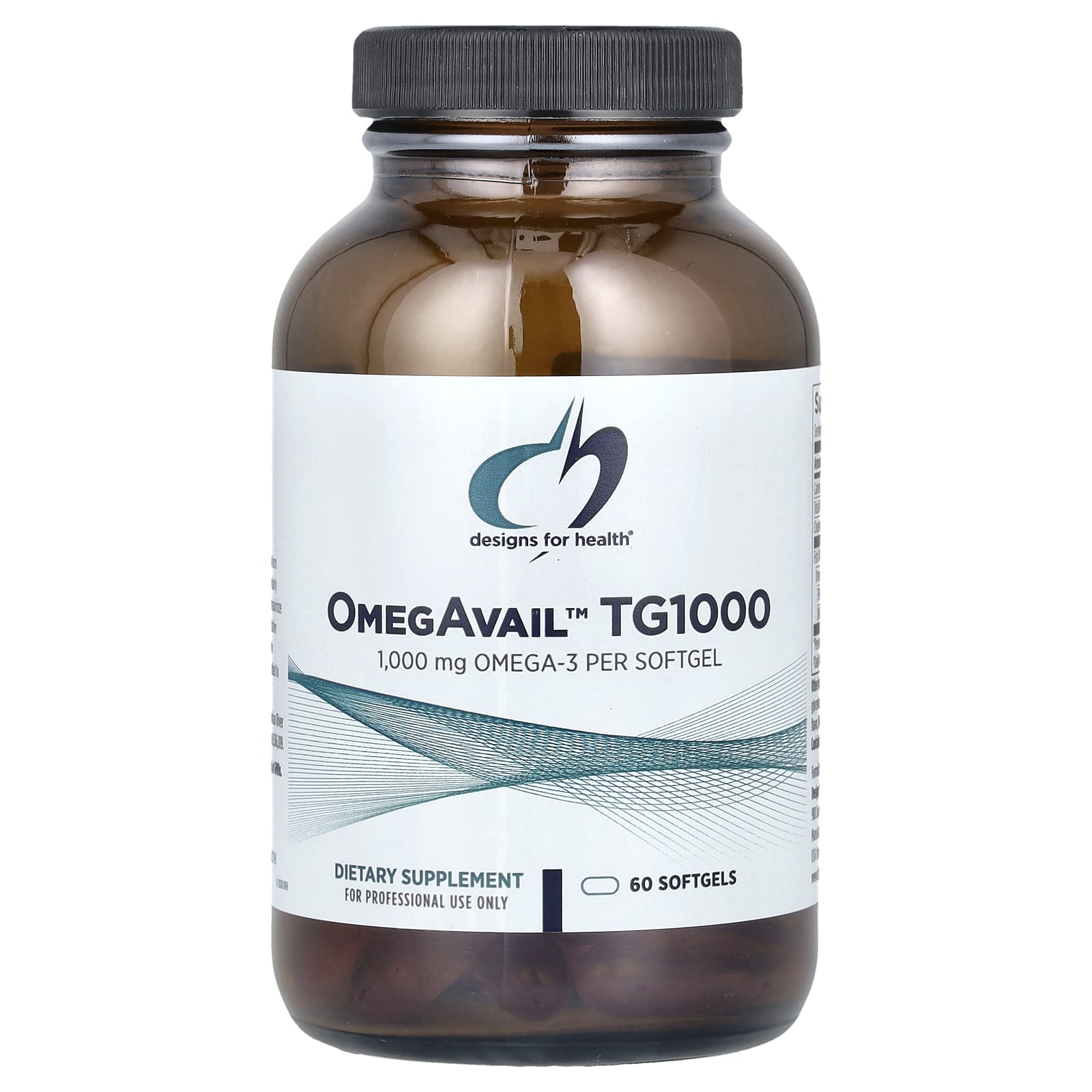 OmegAvail TG1000, 60 Softgels