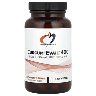 Designs For Health, Curcum-Evail® 400, 120 Softgels