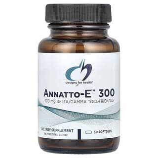 Designs For Health, Annatto-E™ 300, 60 Softgels