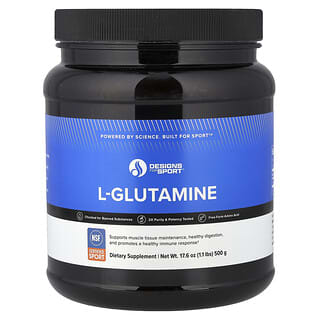 Designs For Health, L-Glutamine, 1.1 lbs (500 g)