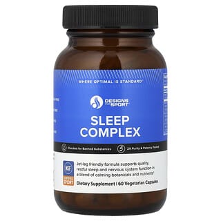 Designs For Health, Sleep Complex, Schlafkomplex, 60 pflanzliche Kapseln