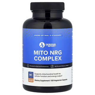 Designs For Health, Complejo Mito NRG, 120 cápsulas vegetales