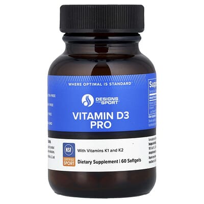 Designs For Health, Designs For Sport®, Vitamin D3 Pro, 60 Softgels