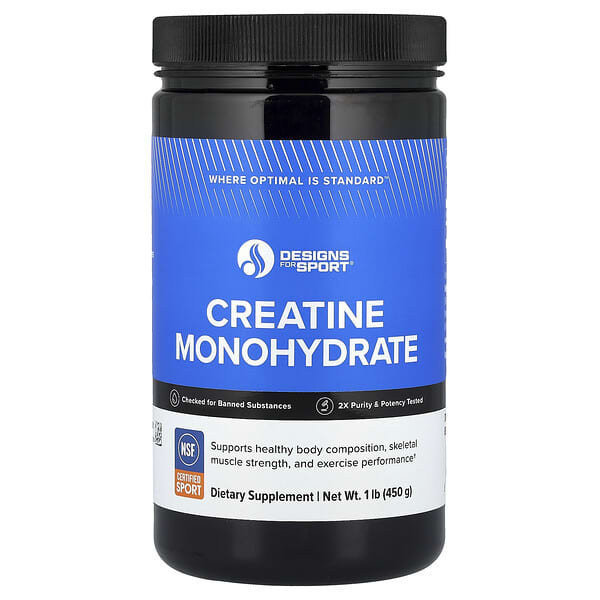 Designs for Sport®, Creatine Monohydrate, 1 lb (450 g)