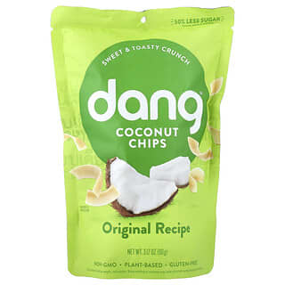 Dang Foods, Kokosové chipsy, původní recept, 90 g