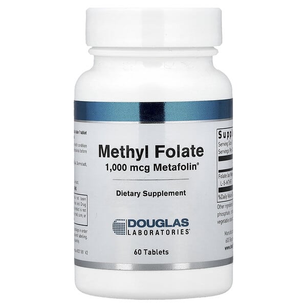 Douglas Laboratories, Methyl Folate, 60 Tablets (1,667 mcg DFE per Tablet) — product photo 1