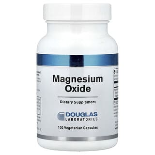Douglas Laboratories, Magnesium Oxide, 100 Vegetarian Capsules (300 mg per Capsule)