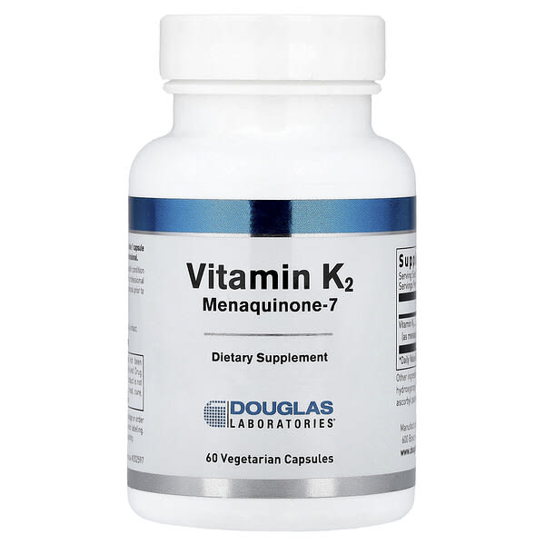 Douglas Laboratories, Vitamin K2, 60 Vegetarian Capsules (90 mcg per Capsule) (Discontinued Item) — product photo 1