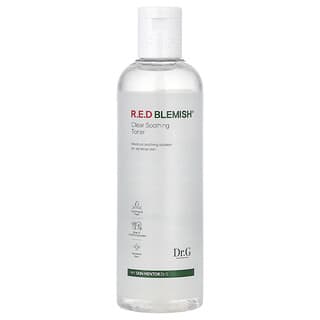 Dr. G, RED Blemish®, Tonique apaisant et transparent, Pour peaux sensibles, 300 ml