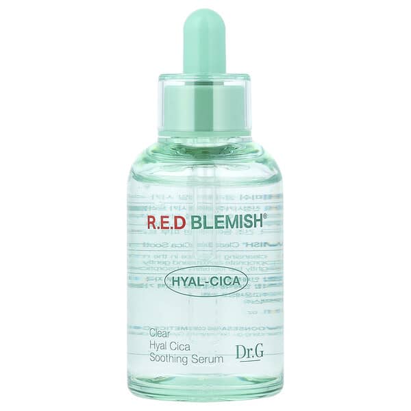 Dr. G, R.E.D Blemish®，清透透明質酸積雪草舒緩精華，1.69 液量盎司（50 毫升）