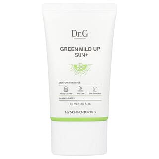 Dr. G, Green Mild Up Sun+, mildes Sonnenschutzmittel Sun+, LSF 50+ PA ++++, 50 ml (1,69 fl. oz.)