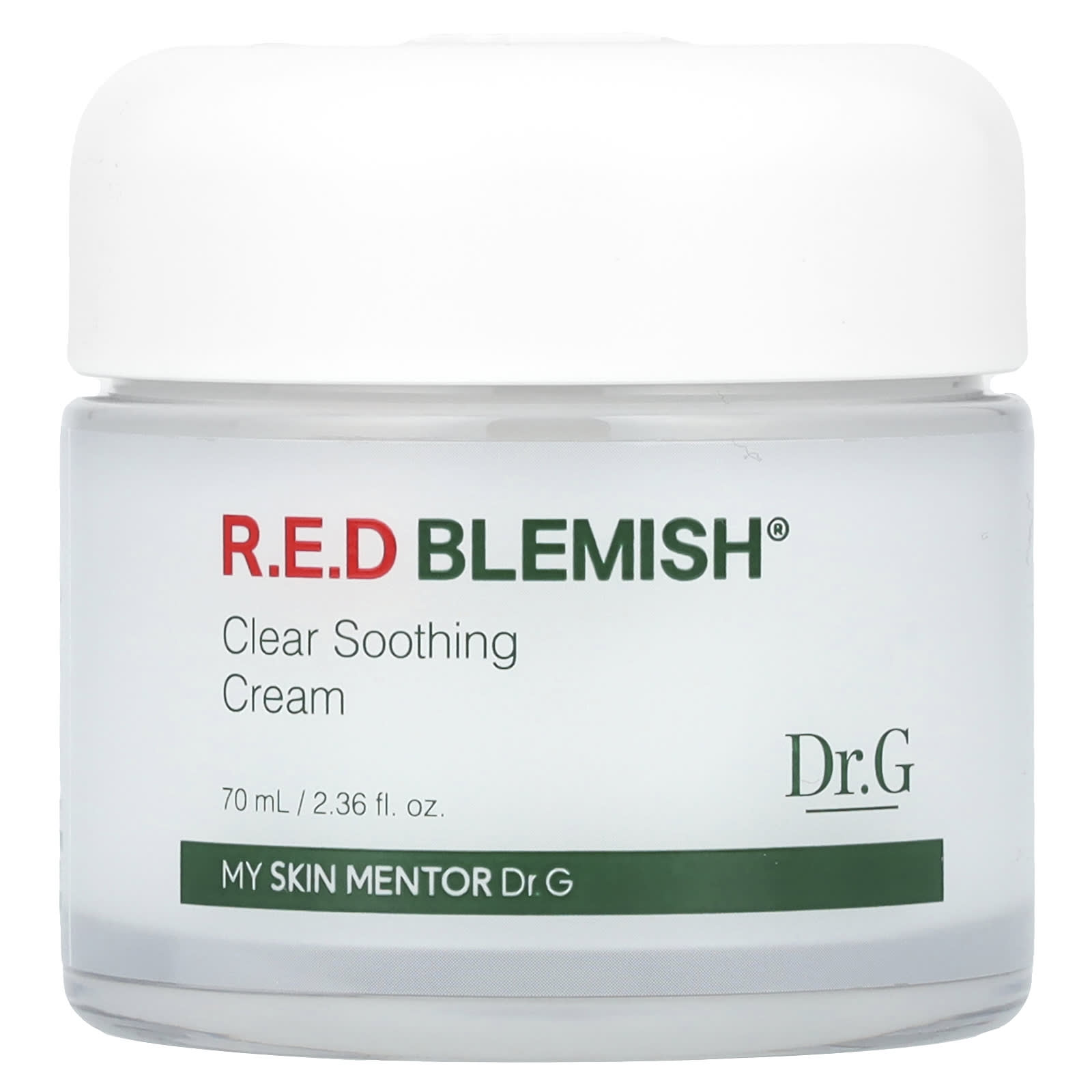 Dr. G, RED Blemish（レッドブレミッシュ）、クリアスージングクリーム、70ml（2.36液量オンス）