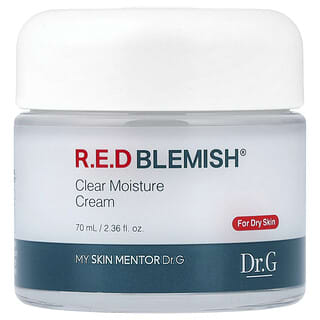 Dr. G, RED Blemish®, Crema humectante transparente, Para piel seca, 70 ml (2,36 oz. líq.)