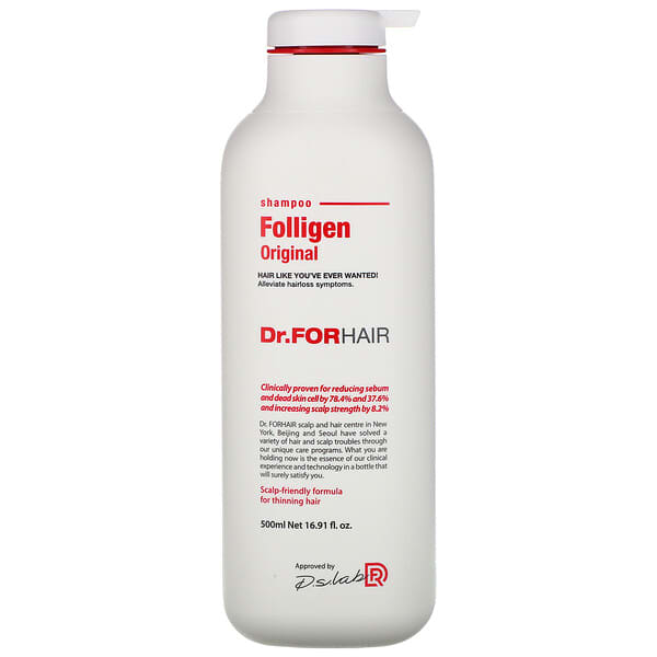 Dr.ForHair, Folligen, шампунь, 500 мл (16,91 жидк. унции)