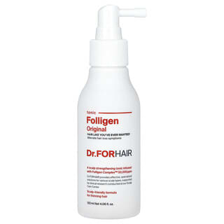 Dr.ForHair, Folligen, тоник, оригинальный вкус, 120 мл (4,06 жидк. унции)