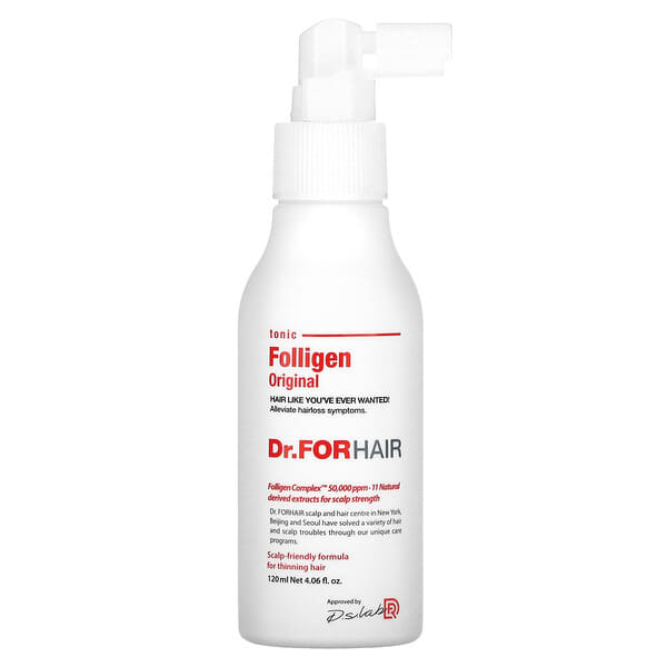 Dr.ForHair, Folligen Tonic Original, тоник, оригинальная формула, 120 мл (4,06 жидк. унции)