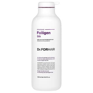 Dr.ForHair‏, שמפו פוליגן, משי, 16.91 אונקיות נוזל (500 מ“ל)