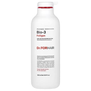 Dr.ForHair, Champú Folligen, Bio-3, 500 ml (16,91 oz. Líq.)
