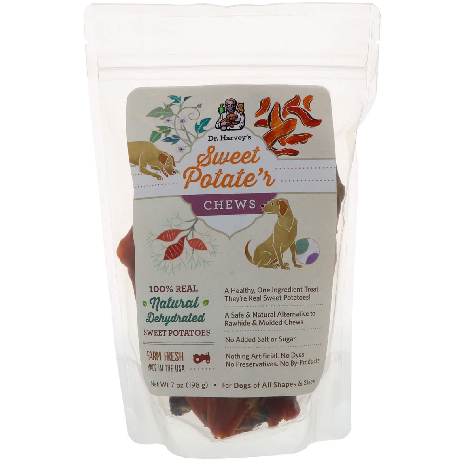 Dr harvey's sweet outlet potato chews