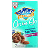 Almonds, On-The-Go, Oven Roasted Sea Salt, 7 Bags, 0.6 oz (17 g) Each