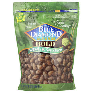 Blue Diamond, Amêndoas, Negrito, Wasabi e Molho de Soja, 454 g (16 oz)