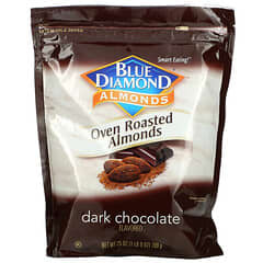 Blue Diamond, Almonds, обжаренный в духовке миндаль, темный шоколад, 709 г (25 унций)