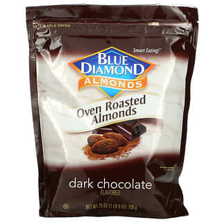 Blue Diamond, 杏仁，烤箱烤杏仁，黑巧克力味，25 盎司（709 克）