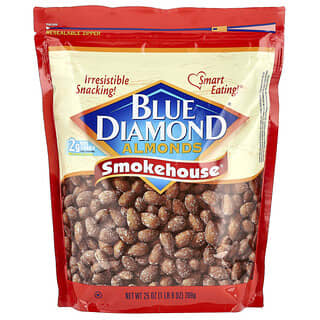 Blue Diamond‏, שקדים, Smokehouse®‎, ‏709 גרם (25 אונקיות)