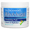 T.N. Dickinson's Witch Hazel Cleansing Pads, 60 Pads