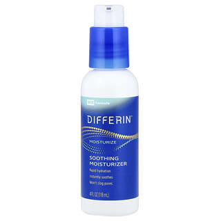Differin, 舒緩保濕霜，4 液量盎司（118 毫升）
