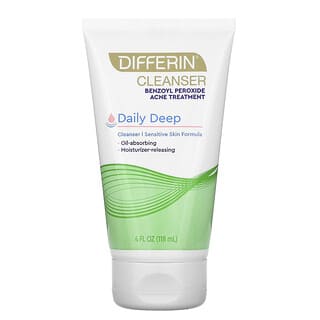 Differin, Daily Deep Cleanser, tägliche Tiefenreinigung, 118 ml (4 fl. oz.)