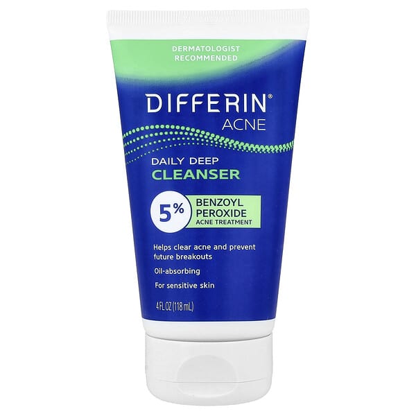 Differin‏, תכשיר יומי לניקוי עמוק, 118 מ"ל (4 אונקיות נוזל)