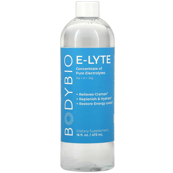 BodyBio, E-Lyte, 473 ml (16 oz. Líq.)