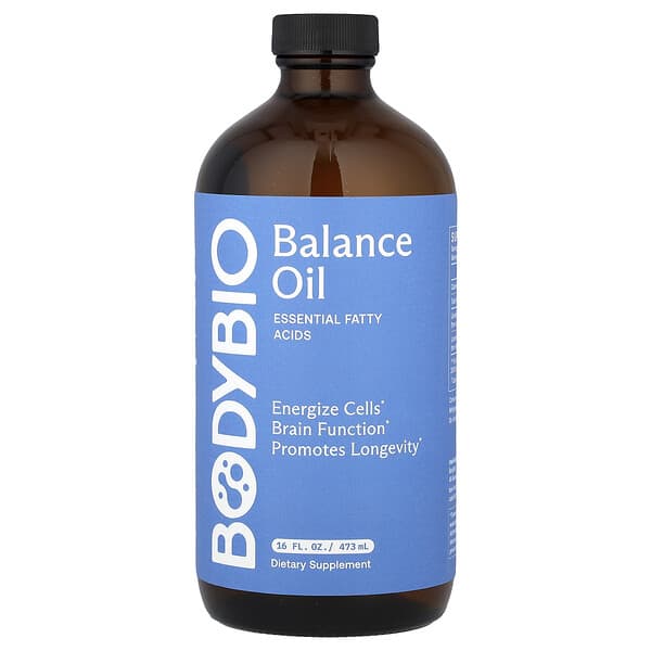 BodyBio, Balance Oil, Essential Fatty Acids, 16 fl oz (473 ml)