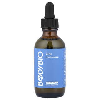 BodyBio, Liquid Mineral Zinc, 2 fl oz (59 ml)