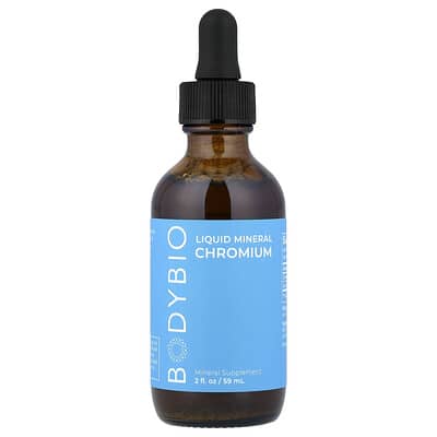 BodyBio, Liquid Mineral Chromium, 2 fl oz (59 ml)