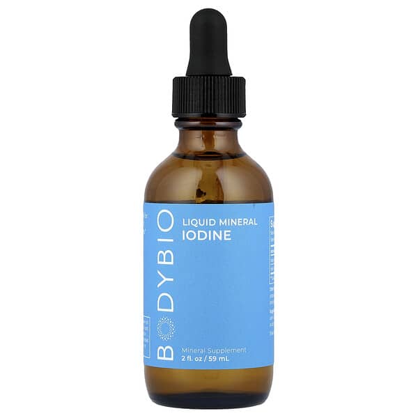 Iodine Liquid Mineral, 2 fl oz (59 ml)