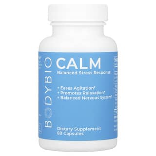 BodyBio, Calm, 60 Capsules