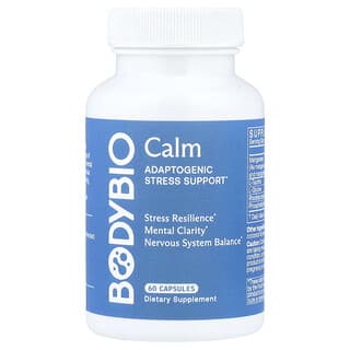 BodyBio, Calm，60 粒胶囊