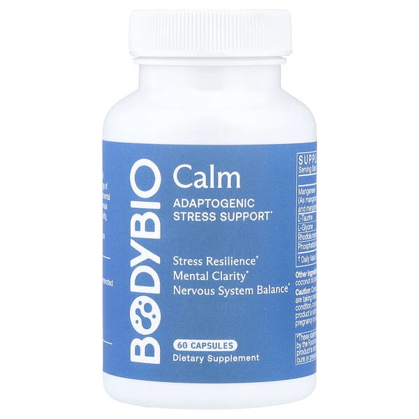 BodyBio, Tenang, 60 Kapsul
