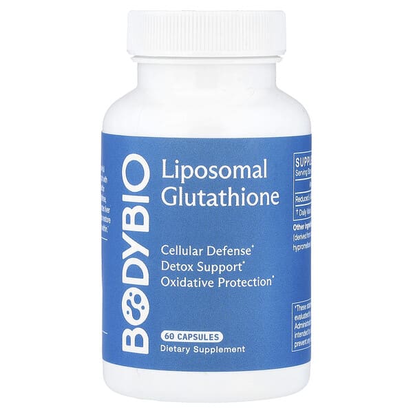 Liposomal Glutathione, 60 Capsules (250 mg per Capsule)