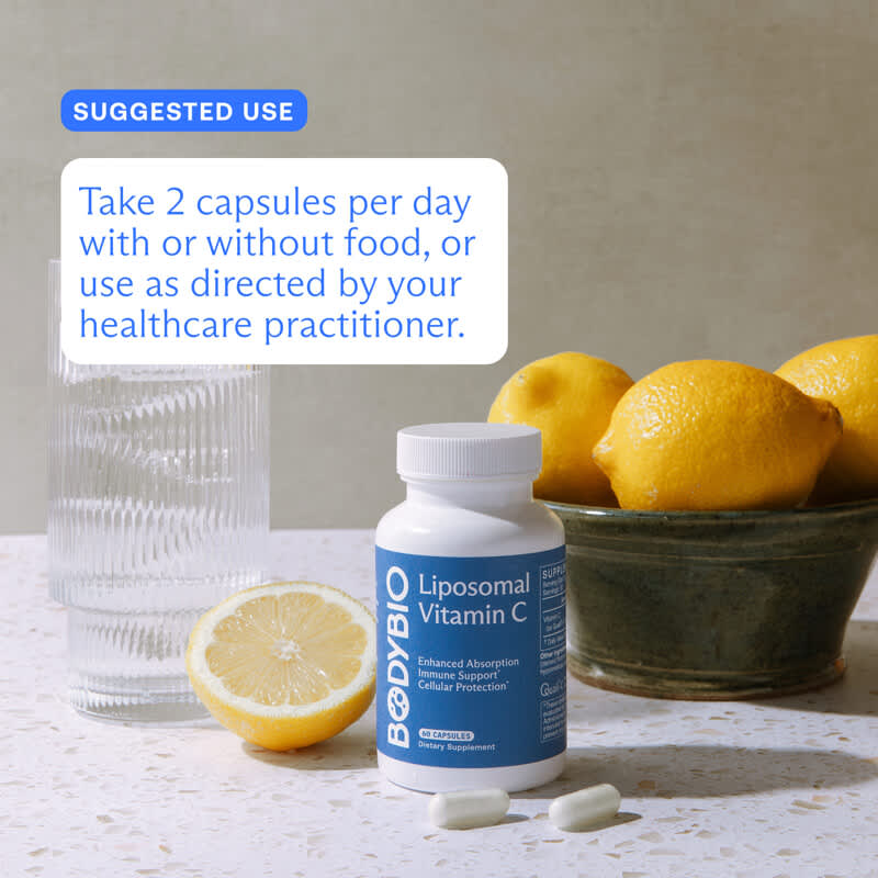 Liposomal Vitamin C, 60 Capsules (500 mg per Capsule) Liposomal Vitamin C, 60 Capsules (500 mg per Capsule)